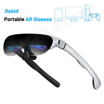 Rokid Air AR Умни Очила HD Портативен Мобилен Телефон Проекция на 3D 1080P Дисплей с Двойна Панорама за Гейм Телефони PC, Лаптоп