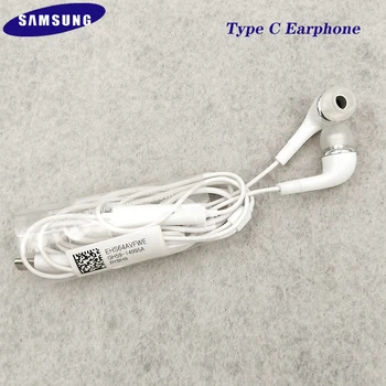 Samsung S20 S21 Забележка 10 Плюс A80 A90 Тип C ушите Кабелен Микрофон, Регулатор на силата на Звука USB-C Слушалки За Galaxy Note 20 S21 Ултра