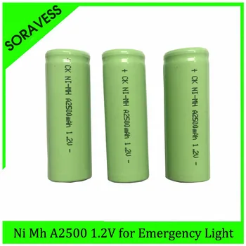 SORAVESS 6/10 Бр. 1.2 Ni Mh Акумулаторна Батерия 17500 2500 mah Ni-Mh акумулаторни Батерии За Прахосмукачка, Медицинско Оборудване за Аварийно Осветление