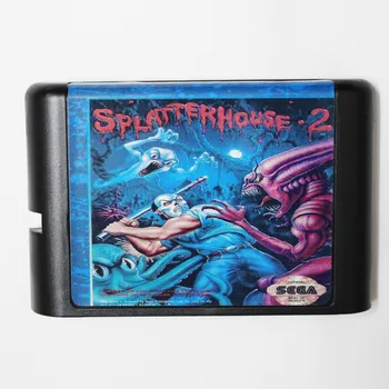 Splatterhouse 2 16 бита MD Игрална карта За Sega Mega Drive За Genesis