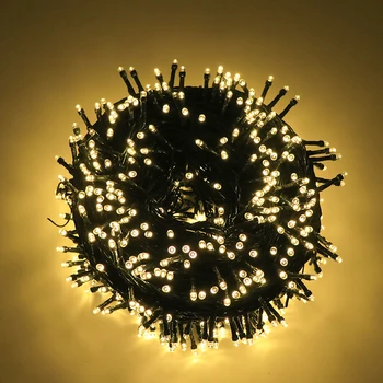 Thrisdar LED Коледни Гирлянди Открит и Закрит Коледна Украса Светлини На 30 М 300 Led 8 Режима на Приказни Светлини За Коледната Елха