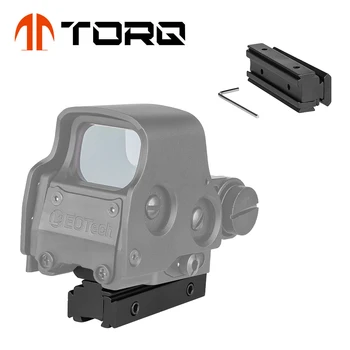 TORQ от 11 мм до 20 мм Адаптер за преобразуване на релси Picatinny Конвертор Основата на щранг от 11 мм 