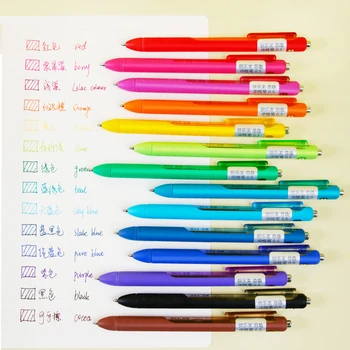 US Хартия мат P1 Прибиращ Гел Писалка Рейнбоу Цвят Писалка 0,5 мм Бързосъхнеща Цвят Карамел Канцеларски материали за Училищни Принадлежности