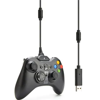 USB Зарядно Устройство Кабел за възпроизвеждане и зареждане с Кабел за Безжичен контролер Xbox 360 Кабел за Зареждане на Линия Зареждане на Геймпад се прилага