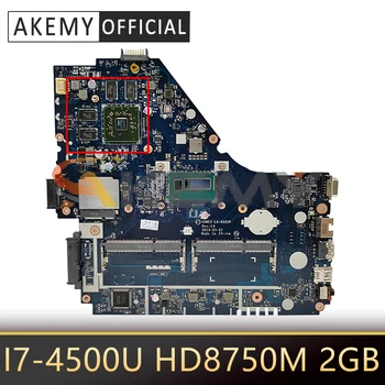 V5WE2 LA-9531P дънна Платка за лаптоп Acer E1-572G E1-572 V5-561G дънна Платка с процесор I7-4500U GPU HD8750M 2 GB 100% напълно тестван