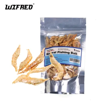 Wifreo 1 опаковка от 10 г Замразени Суха Пешка Риболовна Стръв Риболовна Стръв Сушени Сладководни Скариди За Морски Риболов