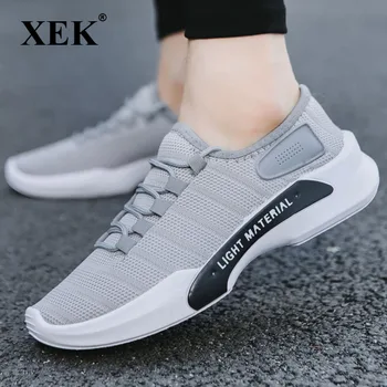 XEK/новост 2018 г.; Лек мъжки ежедневни обувки; Дишаща мъжки обувки от окото на материала; модни маратонки ZLL171
