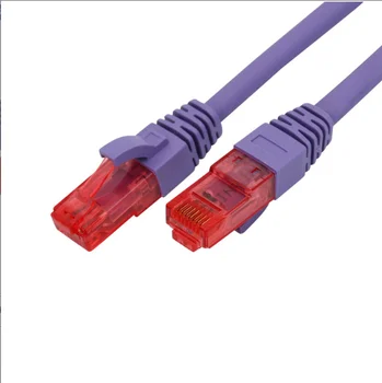 XTZ1776 шест гигабитови мрежови кабели 8-жилен основа cat6a networ Супер шест двойно екраниран мрежов кабел мрежов скок високоскоростен кабел