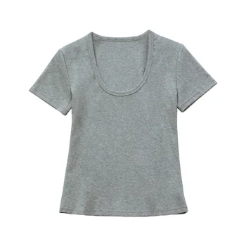 Y13 Красива геометрична тениска с графичен принтом, Върхове, Красиви дамски ризи с Къс ръкав
