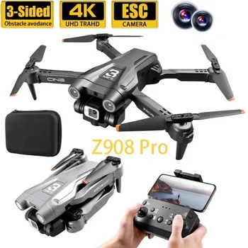 Z908 Pro Drone Професионална 4K HD Камера Оптична Локализация Поток Mini4 Дрон Тристранно Предотвратяване на Пречките Квадрокоптер Играчка За Подарък