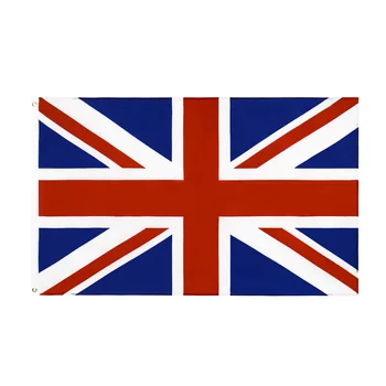 zwjflagshow безплатна доставка Голям британски флаг 90x150 см Великобритания национален полиестер флаг на Великобритания закрит и открит интериор