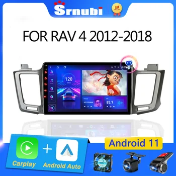 Автомагнитола Android 10 Carplay на авточасти За Toyota RAV4 Рав 4 XA40 5 XA50 2013 2014 2015 - 2018 Мултимедиен Плейър GPS 2 din DVD