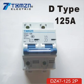 Автоматичен прекъсвач MCB sp 2P 125A 240 В / 415 50 Hz /60 Hz