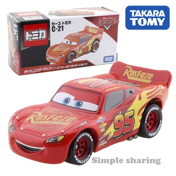 Автомобили Takara Томи Tomica C-21 Lightning McQueen (стандартен тип Car3)