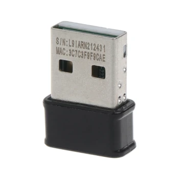 Адаптер USB LAN 2,4 Ghz/5 Ghz USB-AC53 NANO WiFi Адаптер за Безжична Карта за Лаптоп, WiFi-Ключ КОМПЮТЪР 1200 Mbps, 802.11 ac