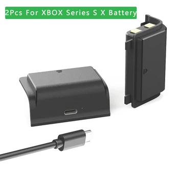 Акумулаторна батерия 1800 ма + Кабел Type-C с дължина 1 м За Безжични игрови Контролери за Xbox, Сменяеми Батерии за серията Xbox