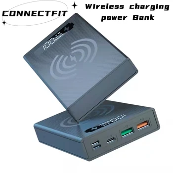 Безжична Power Bank Калъф за 12v PD QC3.0 USB C Бърза Безжична Зареждане САМ Корпус 18650, Зарядно Устройство, Калъф за iPhone 14