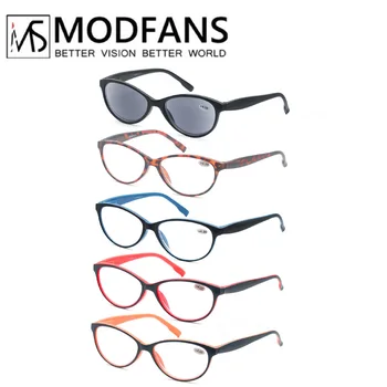 Дамски Слънчеви Очила За четене, Овални Слънчеви Очила в класически Рамки очила 