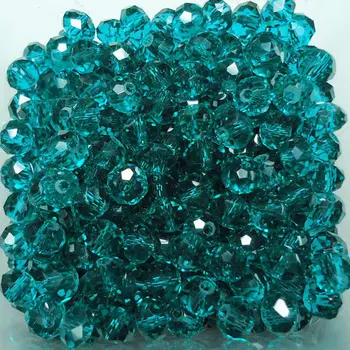 Дрехи-високо качество 4 мм 5040# 1000 бр. AAA Плоска овална Австрийски кристали, мъниста свободни топката доставка AB цвят на покритие Бижута Дупка зелен