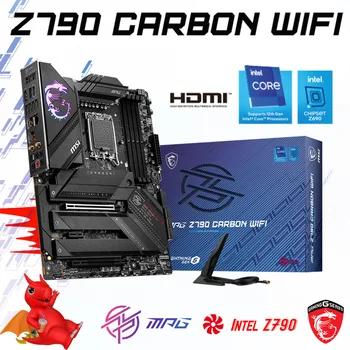 Дънна платка Z790 MSI MPG Z790 CARBON WIFI INTEL Z790 ATX Motnerboard 128 GB DDR5 7600 + (OC) USB 3,2 М. 2 PCI-E 5,0 Поддържа i7-13700K