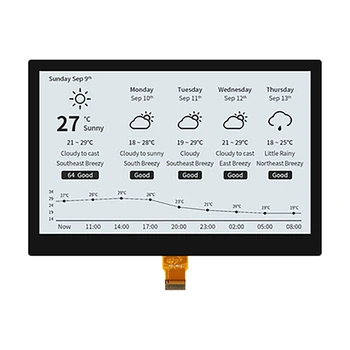 Екран с електронно мастило Waveshare 7,5-инчов голям екран от електронна хартия Глобалното обновяване на черно-бял двуцветен екран с мастило E-Ink