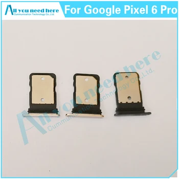 За Google Pixel 6 Pro GLUOG G8VOU Слот За Тавата За SIM-карти на Притежателя Адаптер Конектор резервни Части За Google Pixel6Pro 6Pro Притежателя на Тавата За SIM-карти