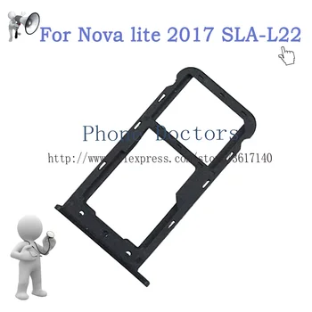 За Huawei Nova lite 2017 SLA-L22 Тава За Sim-карти, Слот За Притежателя на Карта Micro SD, Детайли Адаптер, Номер за Проследяване Адаптер Сим-карти