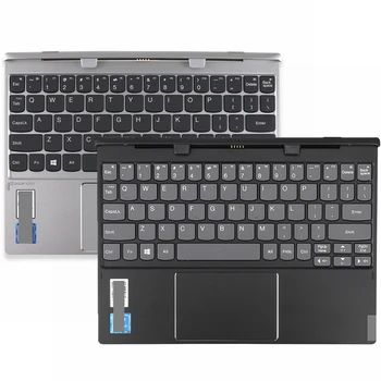 За Lenovo MIIX 320-10ICR/MIIX325 2-в-1 Нова докинг клавиатура MIIX325 клавиатура за таблет Сребристо-черен