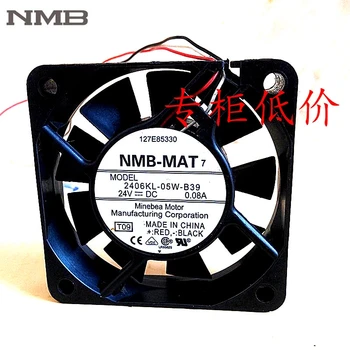 За NMB 2406KL-05W-B39 24VDC 60*60*15 mm 0.08 A оригинален аксиален вентилатор