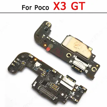 За Xiaomi Poco X3 GT кабел за зареждане Usb Порт Конектор Оригиналната Таксата за Зареждане на Пхб Докинг Станция Резервни Части Лента Плоча