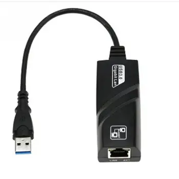 Кабелен USB 3.0, Gigabit Ethernet-LAN rj-45 (10/100/1000) Mbps Ethernet Мрежова Карта За КОМПЮТЪР на Едро