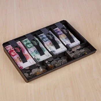 Касов кутия Букви Поставяне Тава Подмяна на 4 Банкноти от 3 Монети Кутия За Съхранение на Пари Чекмеджето на Хладилника Достъп до Домашния Съхранение на Касов кутия