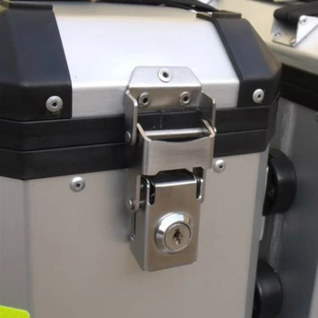 катинар от неръждаема стомана странична кутия калъф за инструменти заключване чанта част от оборудването на Мотор Алуминиев багажник за фиксиран обтегач направи си сам ръчно изработени