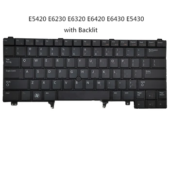 Клавиатура с Английска Подредбата за лаптоп Dell E5420 E6230 E6320 E6420 E6430 E5430