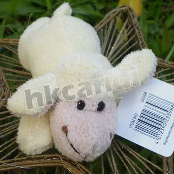 Класически бели овце Гореща Разпродажба сладки плюшени играчки Магнит за Хладилник Магнит за Хладилник меки играчки