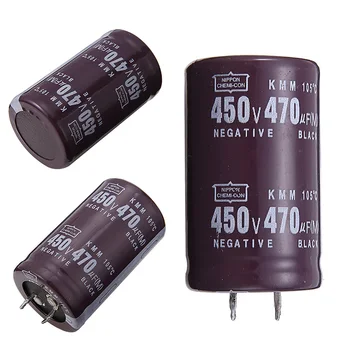 Кондензатор том 30кс50мм алуминиеви электролитических кондензатори 1ПК 450В 470УФ електролитни за обслужване на заварчик