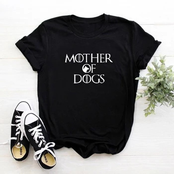 Майка кучета риза забавни тениски риза за любителите на кучета летни блузи графична риза тениски със слоган tumblr тениска дамска
