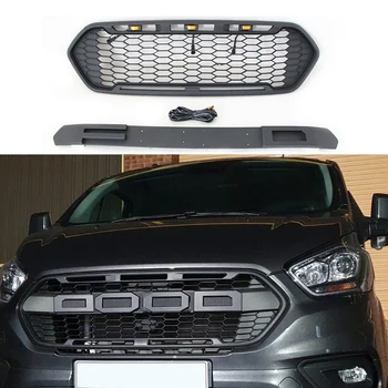 Модифицирана за кацане, За Ford Transit Custom (Европейска версия) 2014-2021 Предните Състезания капак ABS Покриване на Окото капачка предна броня Решетка