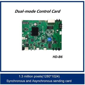 Модул на дисплея LED KODAK-Б6 карта за управление двухрежимного модул 1,3 милиона пиксела рекламиращо регулатор машини специален дисплей, на ХДМИ свързвайки