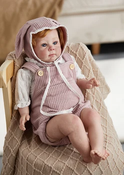 Мяио възстановената кукла за деца подмладени с бебета Хъксли возрожденный дете възстановената истинска детска кукла с реалистични детски кукли възстановената момиче