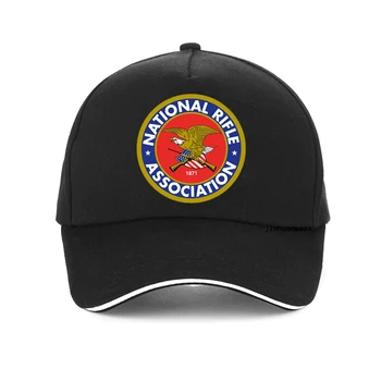Националната стрелкова асоциация на Америка Бейзболна шапка с принтом за мъже, собственикът на пистолета, шапка за татко, модни Регулируема шапка НАП в стил хип-хоп, кост