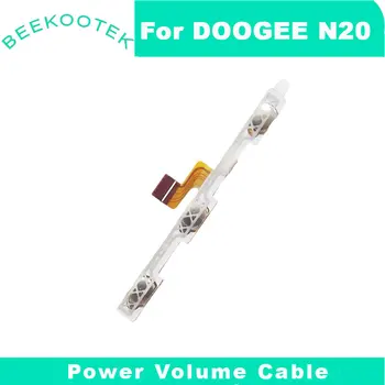 Нов Оригинален N20 Power on/off + volume спк стартира строителни Клавиш up/down бутон гъвкав кабел спк стартира строителни мобилен телефон Doogee N20/Y9 Plus
