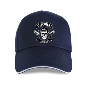 нова шапка Дизайн на Шапки La Coka Nostra Мъжка бейзболна шапка на Mc Ny Xx Голяма Черна Рокабилия