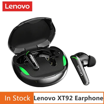 НОВИ, 100% Оригинални Игрални Слушалки Lenovo XT92 Безжични Слушалки Buletooth С Шумопотискане С Микрофон За мобилни телефони с Android и IOS