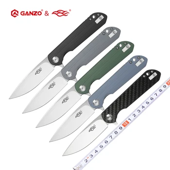 Нож Ganzo Firebird FBknife FH41 D2 острието G10 или Дръжката е от Въглеродни Влакна, Сгъваем нож, Джобен Нож За Оцеляване тактически edc открит инструмент