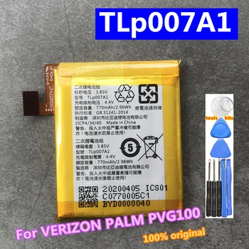 Оригинален Нов 800 ма Alcatel TLp007A1 за VERIZON PALM PVG100 Взаимозаменяеми Батерия за Мобилен телефон