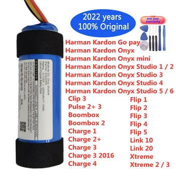 Оригинална батерия за динамиката на Harman Kardon Onyx Studio 5 6 Go pay Mini JBL Boombox Xtreme Клип Импулс зареждане Флип 4 3 2 1 Връзка 10 20