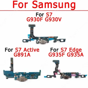 Оригиналната Таксата за Зареждане За Samsung Galaxy S7 Edge Active G930 G935 G891A Порт за Зареждане USB Конектор Лентово Гнездо на Резервни Части