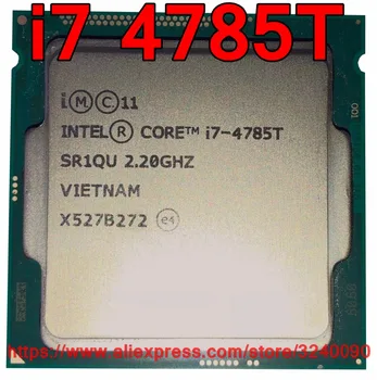 Оригиналния cpu Intel core i7 4785T Процесор 2,20 Ghz, 8 М 35 W Четириядрен процесор i7-4785T Гнездо 1150 безплатна доставка