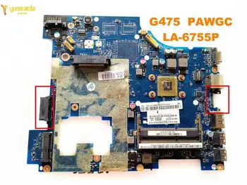 Оригиналът е за Lenovo G475 дънна платка на лаптоп G475 PAWGC LA-6755P изпитана добра безплатна доставка